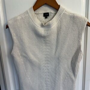 Joes bean Women's Cream Sweater Vest